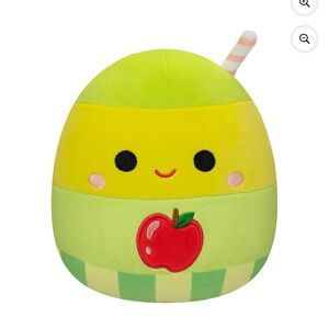 NWT Squishmallows Original Jean the Apple Juice Box Child's Stuffed Plush Toy